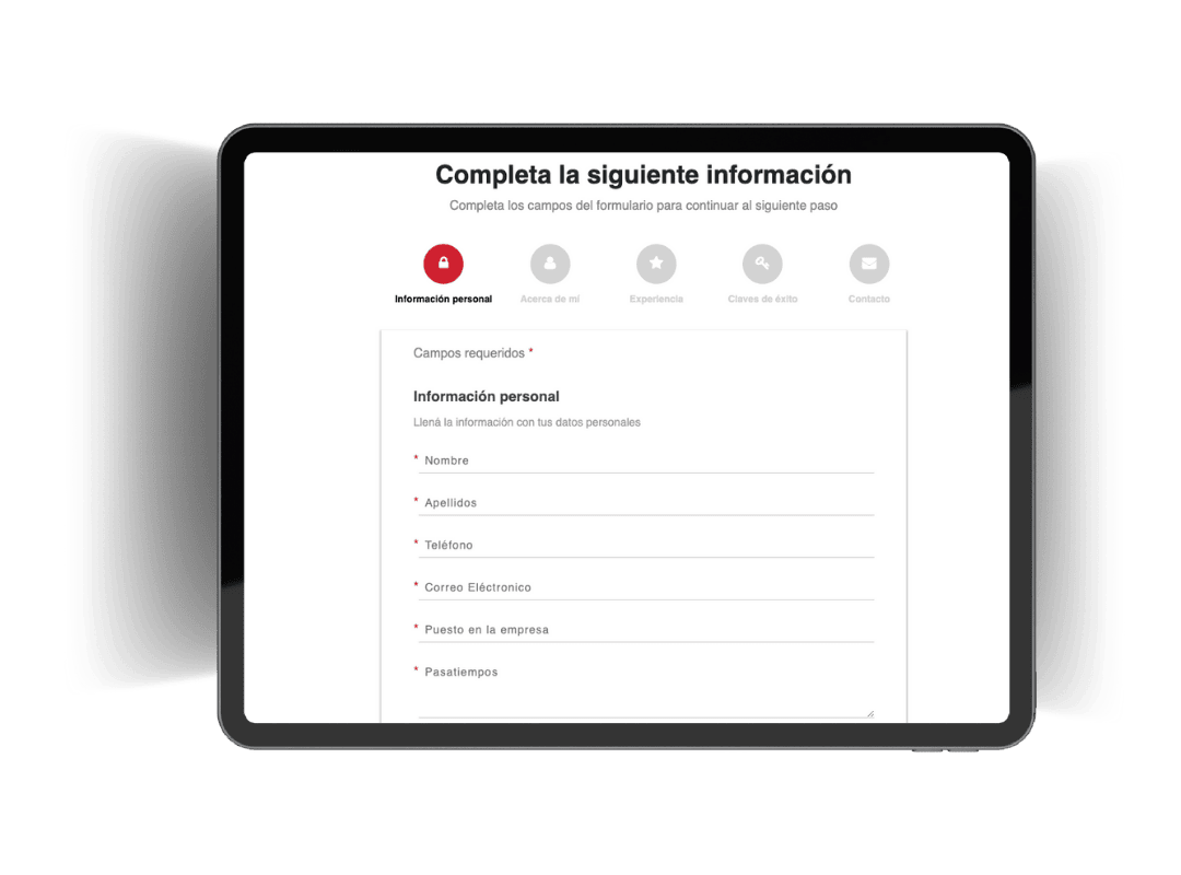 Horli/Gains Datos Formulario